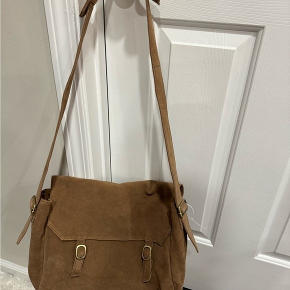 NWOT Free People Suede
Messenger Bag - Picture 3 of 15